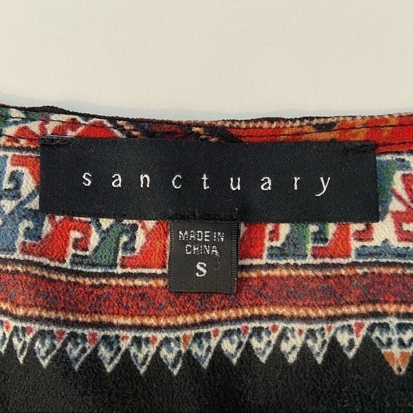 Sanctuary x Revolve Market Boho Top Aztec Print - Picture 10 of 11